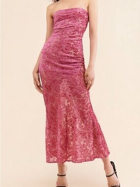 For Love and Lemons Francesca Maxi Dress, worn once